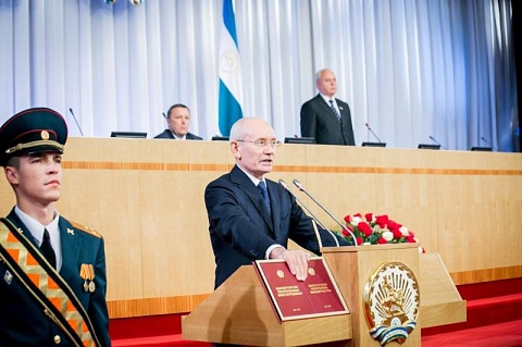 Верховный муфтий принял участие в торжественной церемонии вступления в должность Президента Республики Башкортостан