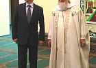 Президент РФ В.В.Путин встретился с Верховным муфтием Талгатом Таджуддином в исторической резиденции ЦДУМ России в Уфе