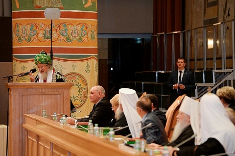 Верховный муфтий выступил на ХХ Всемирном русском народном соборе в Москве