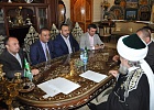 Шейх-уль-Ислам Талгат Таджуддин принял делегацию арабских бизнесменов