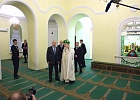 Президент РФ В.В.Путин встретился с Верховным муфтием Талгатом Таджуддином в исторической резиденции ЦДУМ России в Уфе