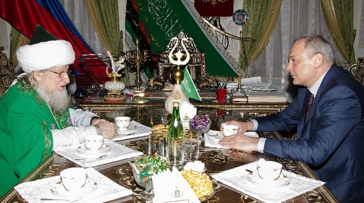 ЦДУМ России посетил заместитель Руководителя Администрации Президента РФ Магомедсалам Магомедов