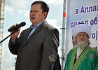 Верховный муфтий заложил первый камень в основание мечети «Фатиха» в Уфе