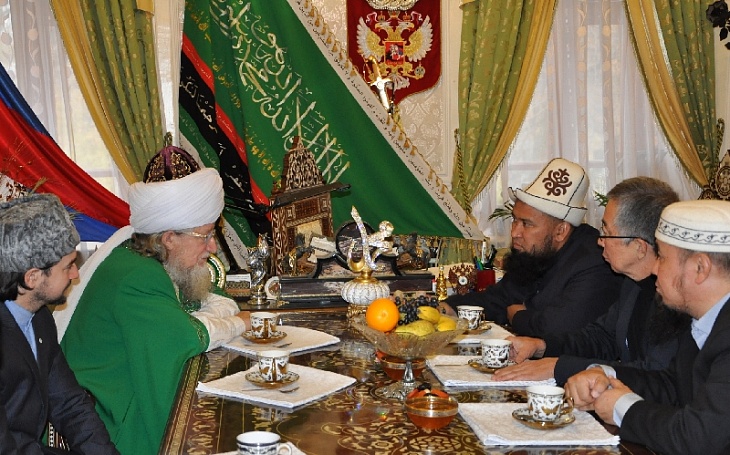 Резиденцию ЦДУМ России посетил Верховный муфтий Кыргызстана