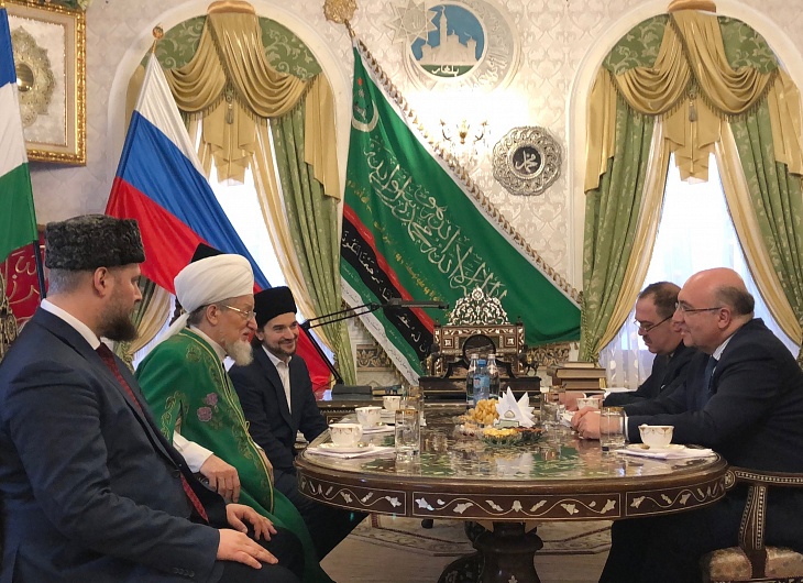 Верховный муфтий принял в Уфе турецких дипломатов