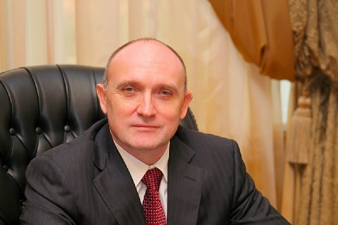 Поздравление с Новым годом Верховному муфтию от губернатора Челябинской области Б.А.Дубровского