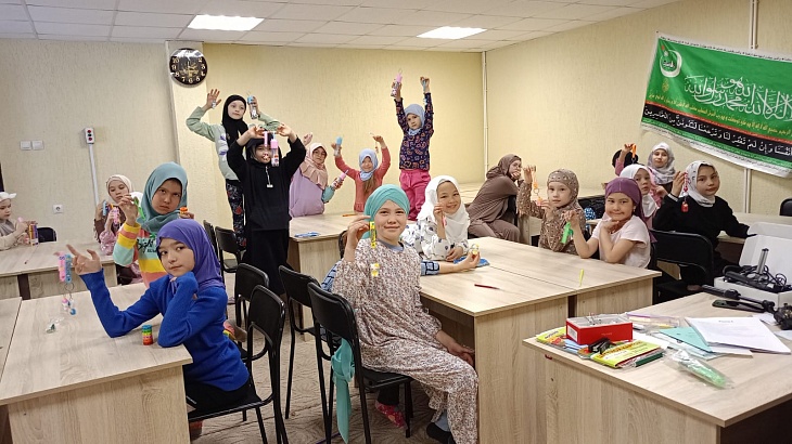 Воспитанницы клуба «Василя» с пользой проводят месяц Рамазан