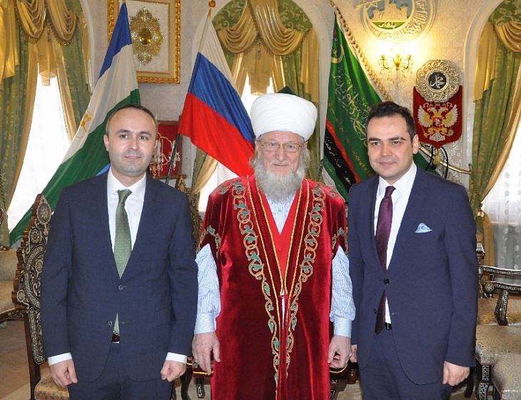 Верховный муфтий встретился с турецкой делегацией