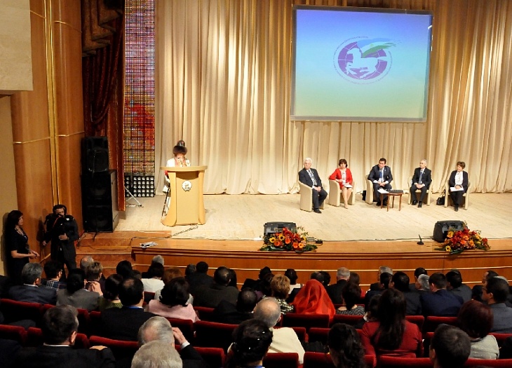 Руководство ЦДУМ России на IV Всемирном курултае башкир