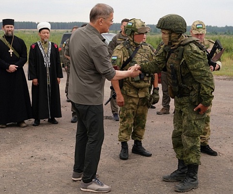 Башкирские батальоны успешно решают поставленные задачи в ходе специальной военной операции в Донбассе и на Украине