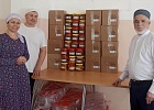 В медресе «Нуруль Ислам» ЦДУМ России работает пункт сбора гуманитарной помощи