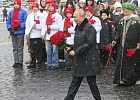 Президент России В.В.Путин встретился на Красной площади с духовными лидерами традиционных конфессий