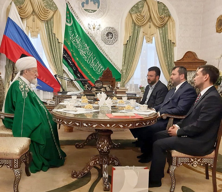 Верховный муфтий встретился в Уфе с руководством компании «Турецкие авиалинии»