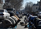 В г.Киров для проведения праздничного богослужения была перекрыта улица