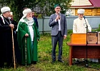 Верховный муфтий поздравил жителей д.Халилово с открытием мечети