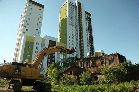 Остатки здания бывшей соборной мечети снесены в центре Уфы