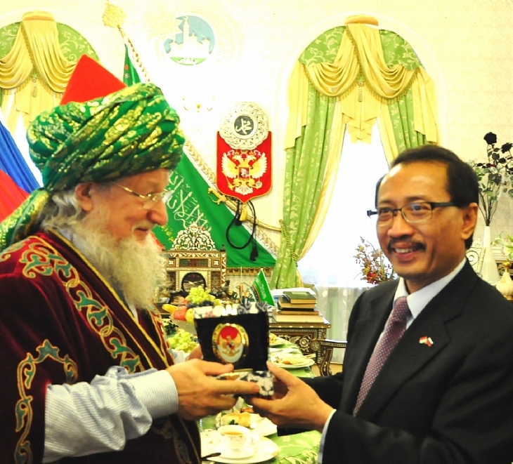 Делегация Посольства Республики Индонезия посетила ЦДУМ России