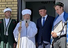 Верховный муфтий открыл мечеть в Чекмагушевском районе Республики Башкортостан