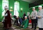 Верховный муфтий принял участие в открытии мечети