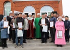Верховный муфтий принял участие в открытии мечети