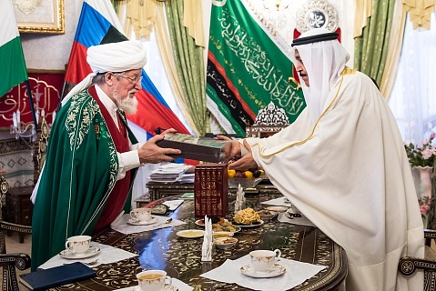 Верховный муфтий принял высоких гостей из Бахрейна