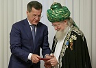 Верховного муфтия наградили медалью ордена «За заслуги перед Астраханской областью»