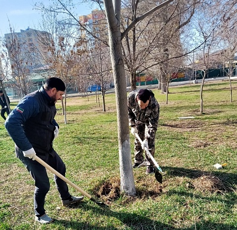 Мусульмане г.Астрахань приняли участие в ежегодном этноконфессиональном субботнике