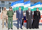 Священнослужители напутствовали бойцов, отправляющихся в зону специальной военной операции