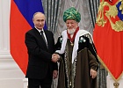 Президент России вручил Верховному муфтию орден «За заслуги перед Отечеством» II степени
