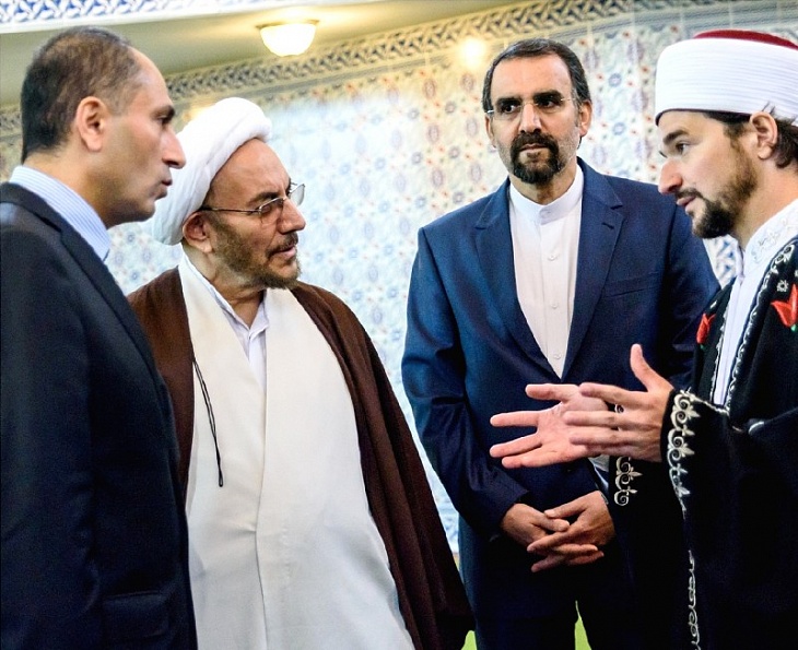 Высокие гости из Ирана встретились с руководством ЦДУМ России