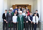 Юные спортсмены из Чеченской Республики встретились с Верховным муфтием