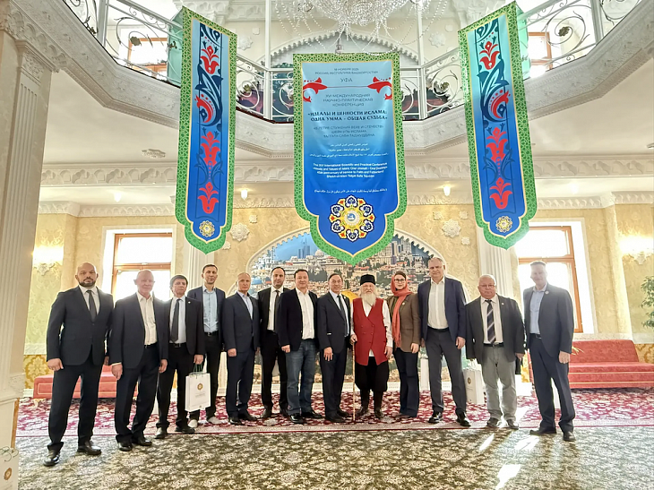 Очередная встреча членов Дипломатического клуба состоялась в резиденции ЦДУМ России в г.Уфе