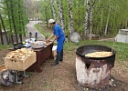 Традиционный праздничный обед состоялся в Соборной мечети Уфы «Ляля-Тюльпан»