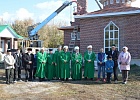 В с.Тарказы Ермекеевского района РБ установили полумесяцы на минарет и купол мечети 
