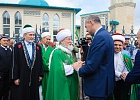 Верховный муфтий и губернатор Оренбургской области открыли мечеть в п.Тюльган